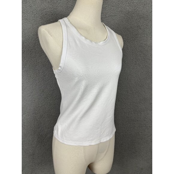 And Now This Women's White Sleeveless Tank Top Medium New With Tag's. - Picture 3 of 8
